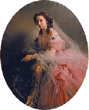 Marie Anne Frdrique de Prusse - Landgravine de Hesse - par Winterhalter - 1858